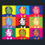 Trump de arte pop<br><div class="desc">Pop Art Trump Tus paredes son un reflejo de tu personalidad, así que ¡déjalos que hablen con tus citas, arte o diseños favoritos impresos en nuestros posters personalizados! Elija entre hasta 5 tipos de papel únicos y de alta calidad para satisfacer sus necesidades creativas o empresariales. Todas son excelentes opciones...</div>