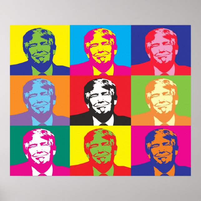 Trump de arte pop (Frente)
