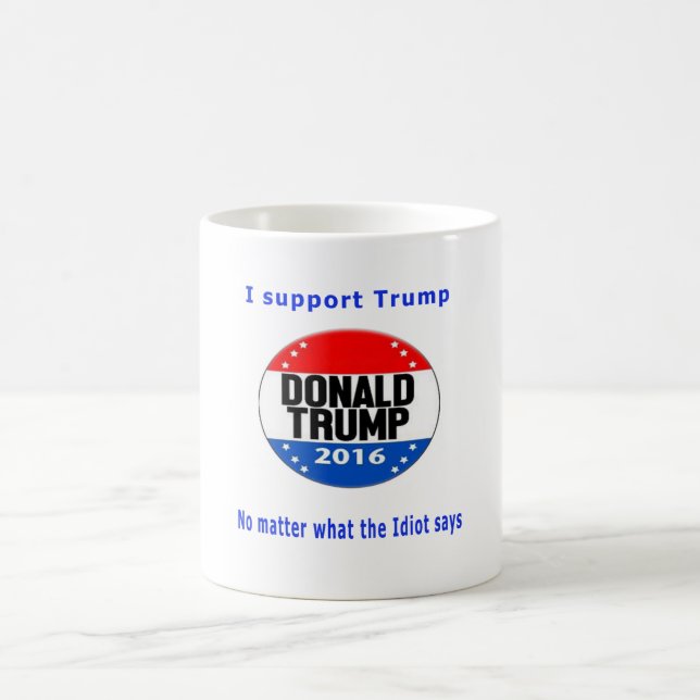 Trump Donald para los tazas de la presidencia (Centro)