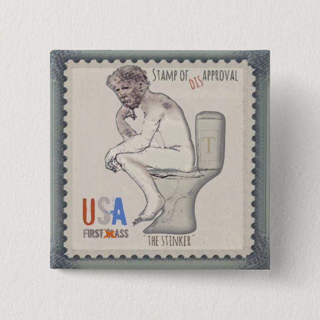 Trump, el botón de Stinker (Anverso)