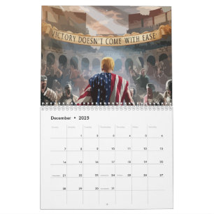 "Trump el calendario de gladiadores"