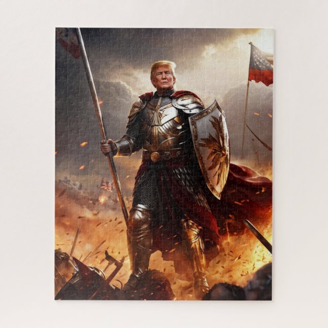 Trump el rompecabezas del Guardian estadounidense (Vertical)