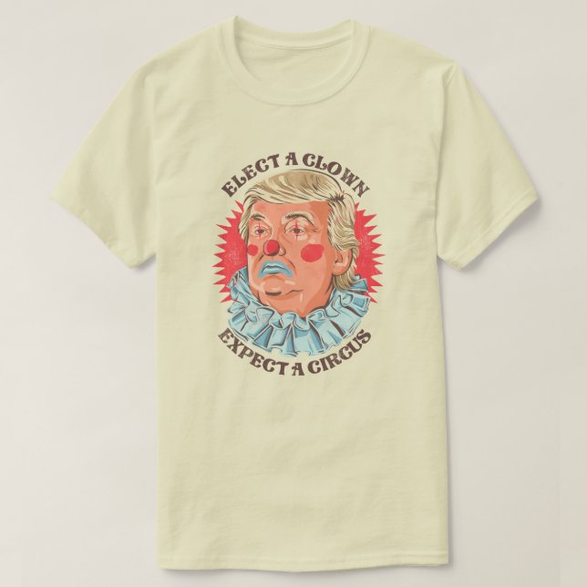 Trump ELIGE UNA Camiseta DE ROPA (Diseño del anverso)