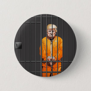 Trump en el botón de la cárcel 2 1/4"