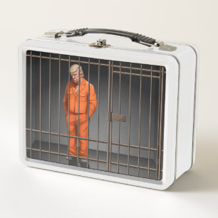 Trump en el Lunchbox blanco en la cárcel