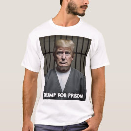 Trump en prisión con camiseta de prisión