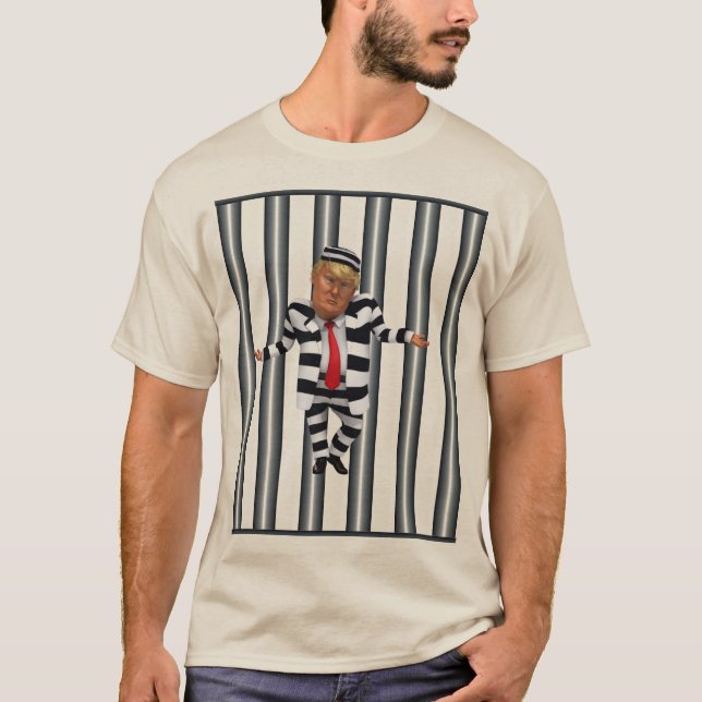 Trump en prisión lleva camiseta (Anverso)