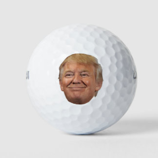 Trump enfrenta bola de golf