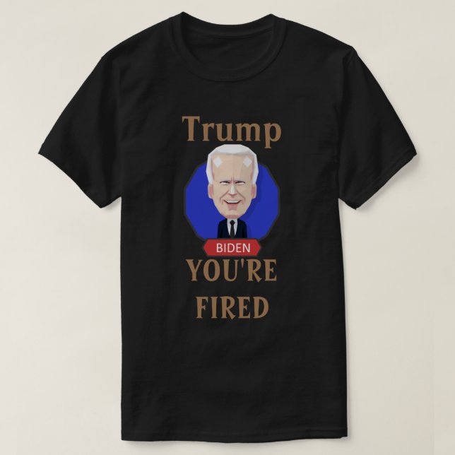 Trump, eres una camiseta despedida (Diseño del anverso)