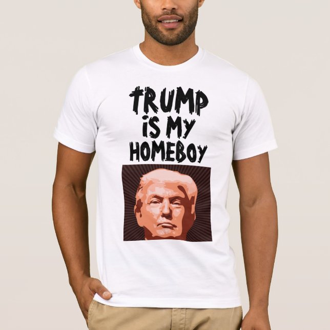 TRUMP ES MI CAMISETA DE HOMEBOY (Anverso)