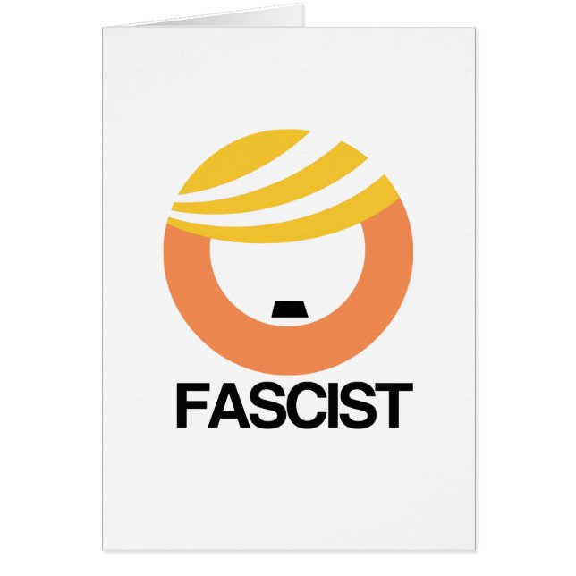 Trump es un fascista (Frente)