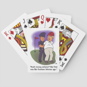 Trump Felonies jugando cartas