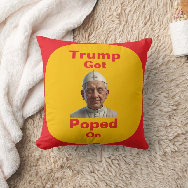 Trump Fue Poped En Almohada Decorativa (Manta)