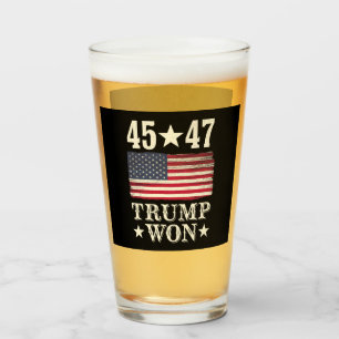 Trump Ganó 2024 45 47º Presidente Bandera De EE. U