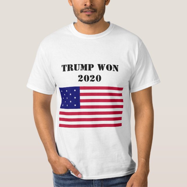 Trump ganó la camiseta electoral de 2020 (Anverso)