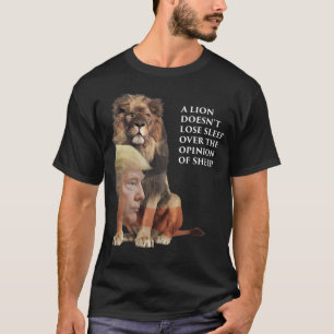Trump, la camiseta de los leones