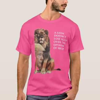 Trump, la camiseta de los leones