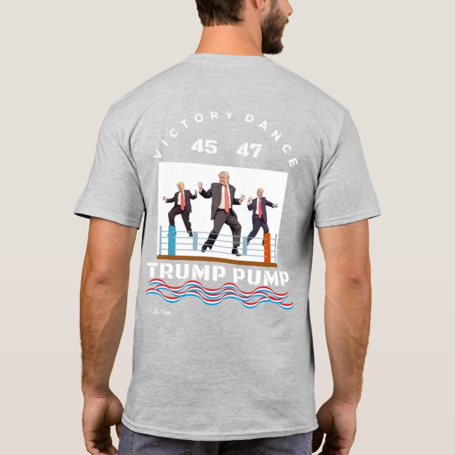 Trump lanzó una camiseta de baile (Reverso)