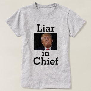 Trump Liar en camiseta principal