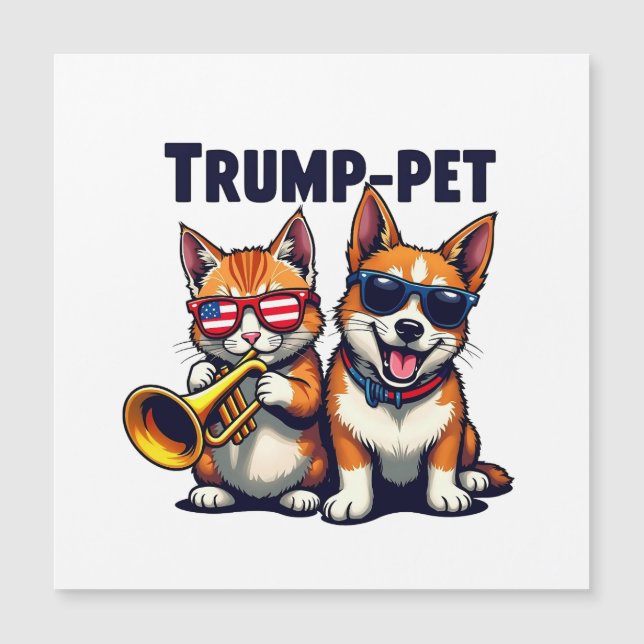 Trump, mascota de Trump, vuelve a poner a nuestros (Anverso)