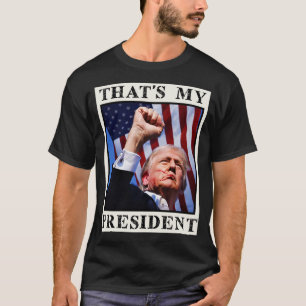 Trump, mi presidente Trump, asesinato en camiseta