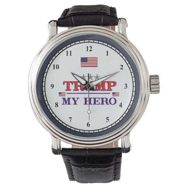 TRUMP Mi reloj de Héroes (Anverso)