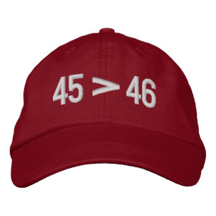 Trump militar contra gorra de béisbol bordada