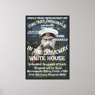 Trump Minneapolis Asesinato Arte Original 1/250