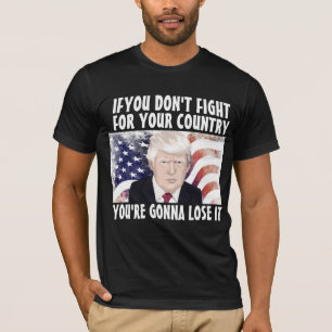 TRUMP PATRIOT combate las camisetas