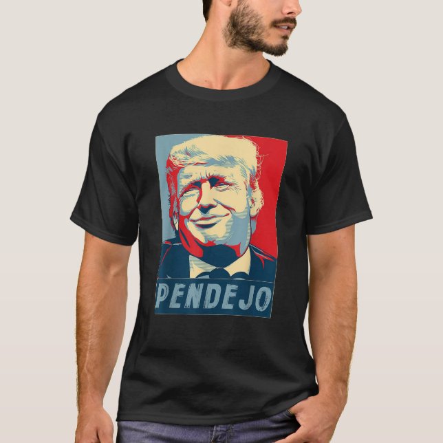 Trump Pendejo No Mi Presidente Impeta La Camisa (Anverso)