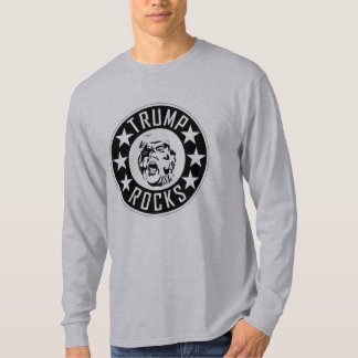 Trump sacude camiseta de manga larga para hombres