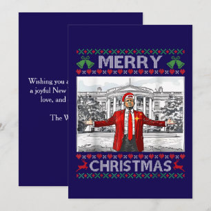 Trump Santa Hat Feliz Navidad Famosos Navidad