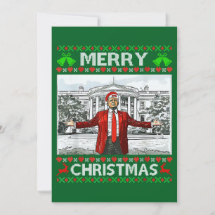 Trump Santa Hat   Trump Feliz Navidad y feas navid