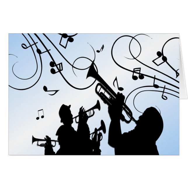 Trump Section Blue Music (Anverso (Horizontal))