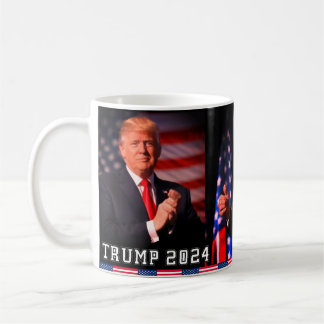 Trump taza de café triunfal en 2024