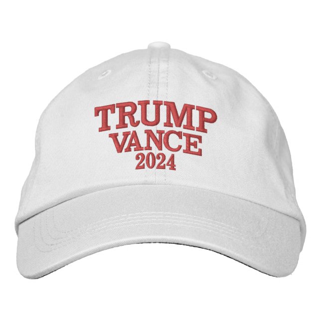 TRUMP VANCE 2024 Gorra bordado (Anverso)