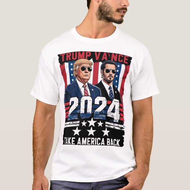 Trump Vance - diseño de camisetas (Anverso)