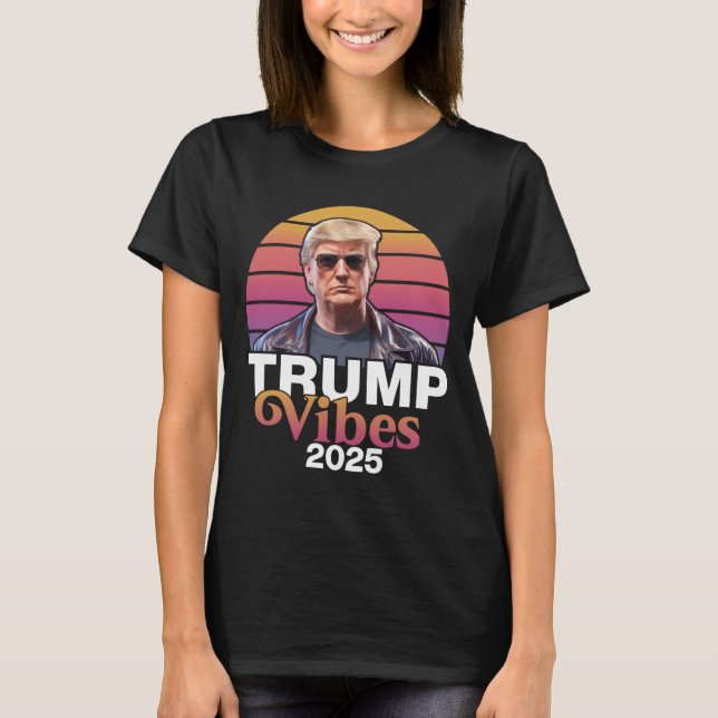 Trump Vibes 2025 Chiffon Top (Anverso)