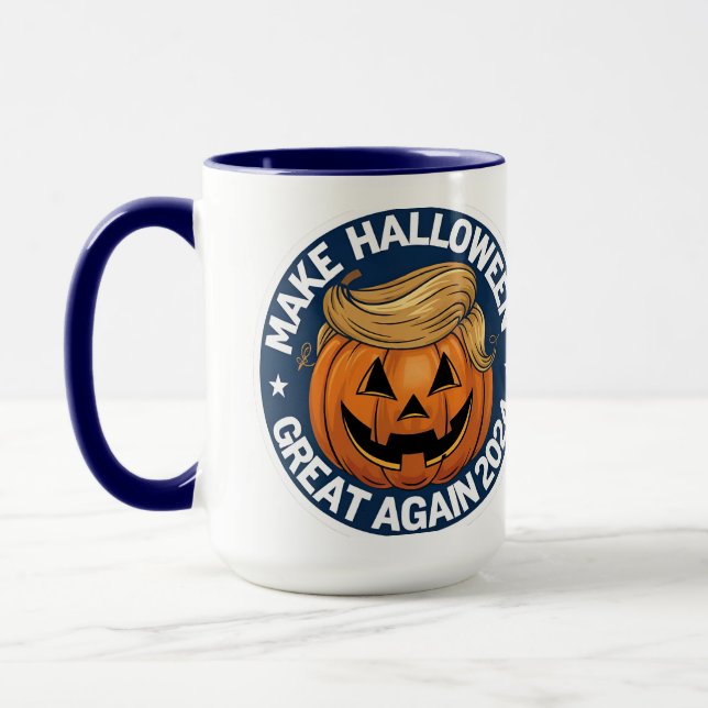 Trump vuelve a hacer de Halloween una gran taza de (Izquierda)