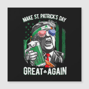 Trump vuelve a ser gracioso el día de San Patricio