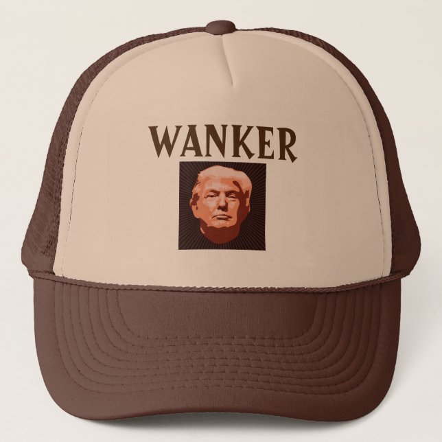 Trump Wanker Gorra (Anverso)