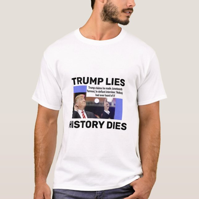 Trump yace camiseta (Anverso)