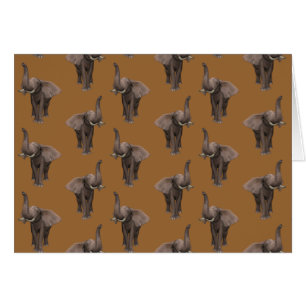 Trumpeando al elefante