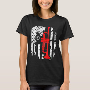 Trumpet - Trumpe - Camisa de la bandera de Trump