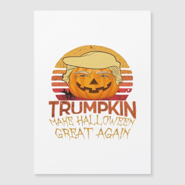 Trumpkin Halloween Divertido Clásico (Anverso)
