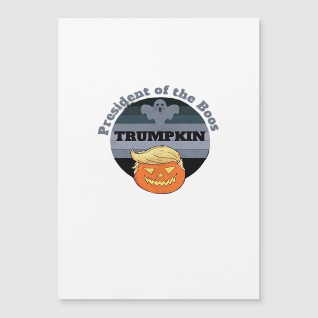 Trumpkin, Presidente de los Boos Halloween (Anverso)
