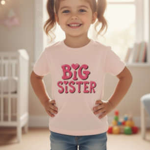 tshirt big sister cute girly sister