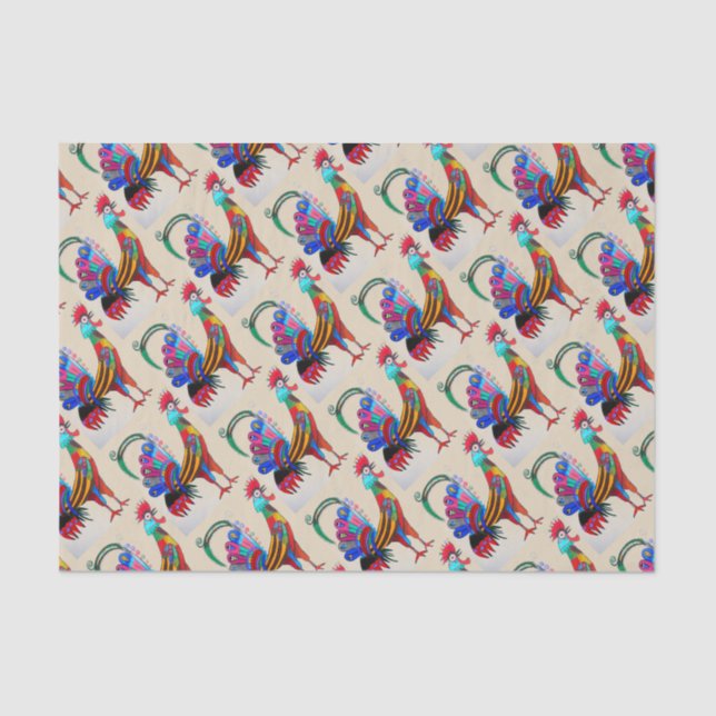 TSP - 0086 - gallo - papel seda (Anverso)