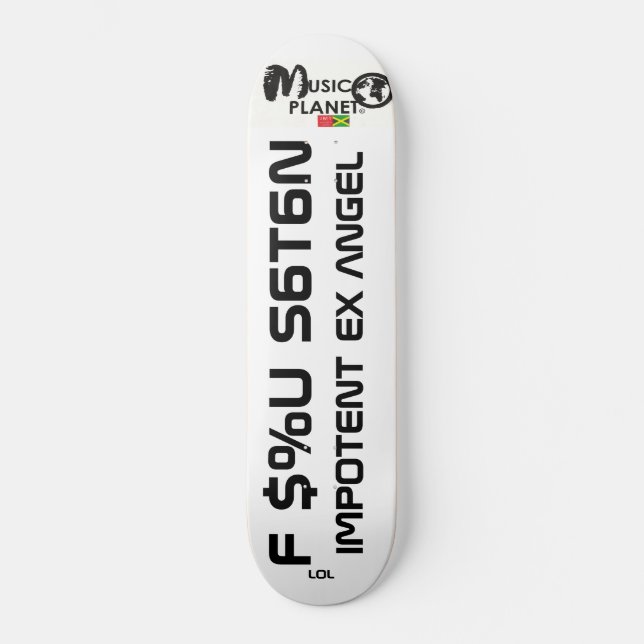 TST F U SATAN Patineta (Anverso)