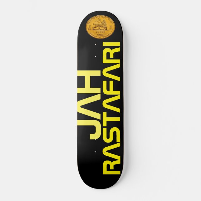 TST / JAH RASTAFARI Patineta (Anverso)